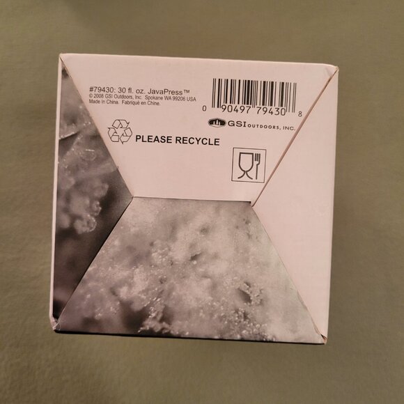 GSI Outdoors 30 Fl. oz. Java Press- Portable French Press Coffee Red Color - Picture 6 of 6